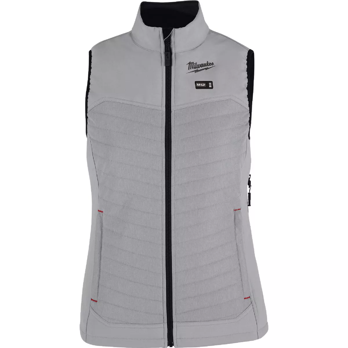 Milwaukee M12 AXIS Women's Gray Cordless Heated Vest, M