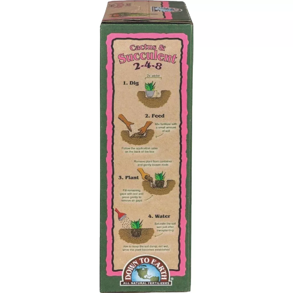 Down To Earth 5 Lb. 2-4-8 Cactus Mix - photo 3