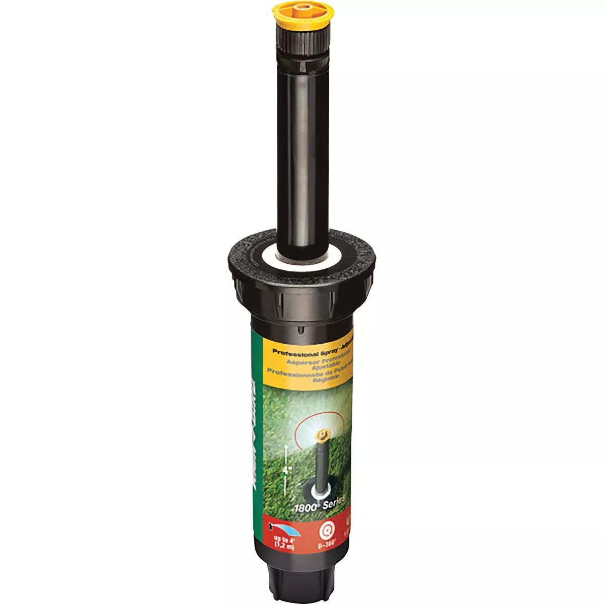 Rain Bird 4 In. Full Circle Adjustable 4 Ft. Rotary Sprinkler