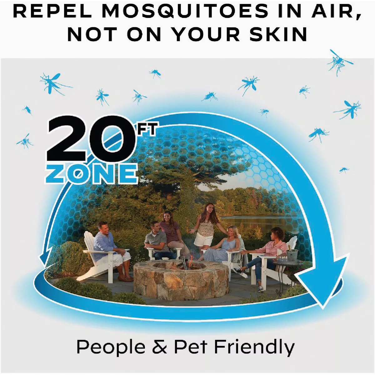 Thermacell 9 Hr. Black Lighted Rechargeable Mosquito Repeller - photo 2