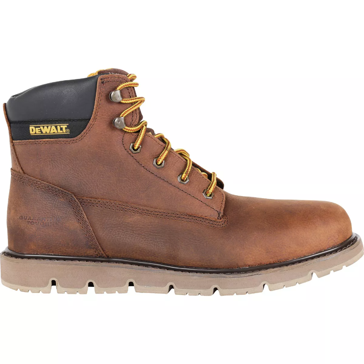 DEWALT Flex Men's Size 11.5M Plain Toe Bison Brown Work Shoe