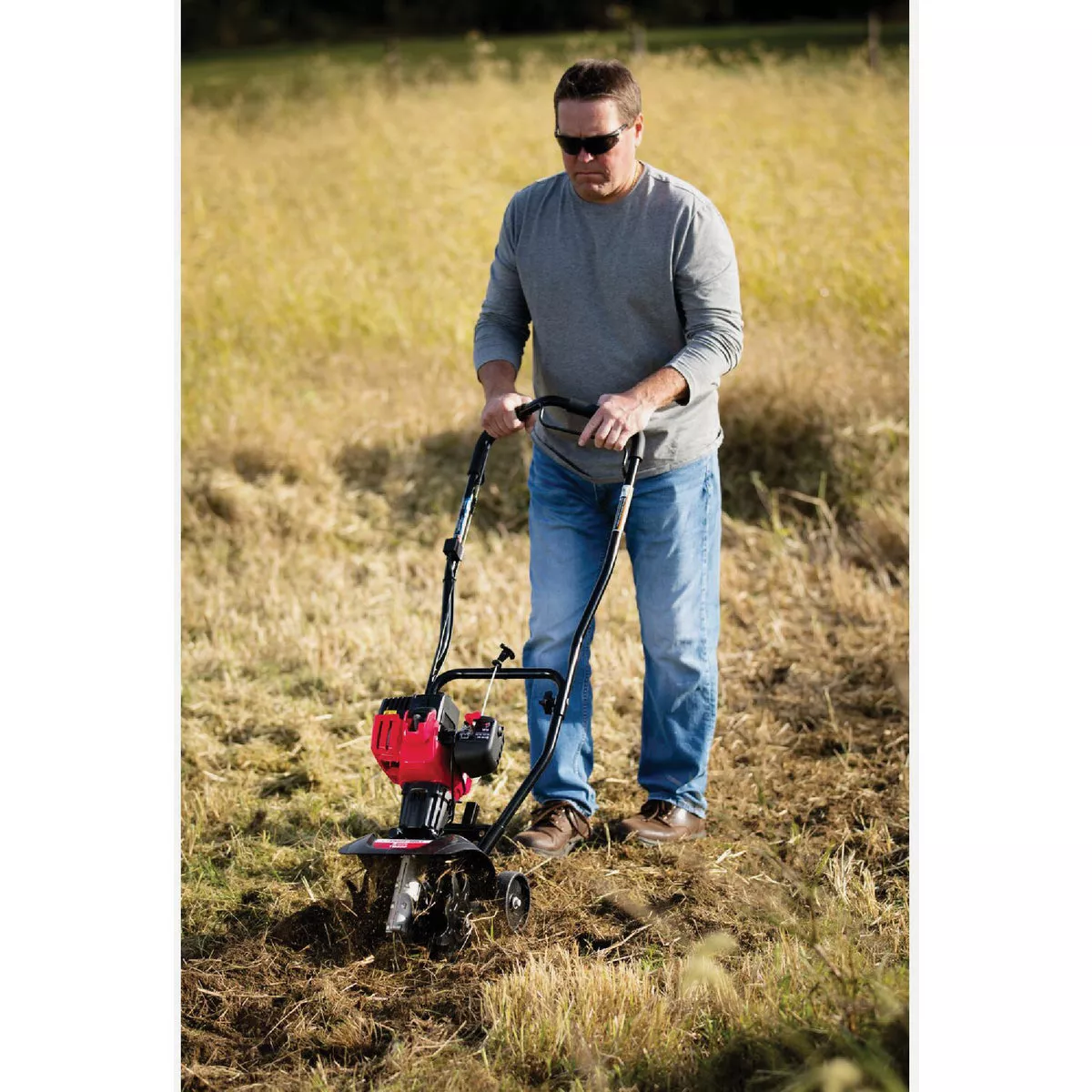 Troy-Bilt TB225 9 In. 25cc Mid Tine Forward-Rotating Garden Tiller/Cultivator - photo 4