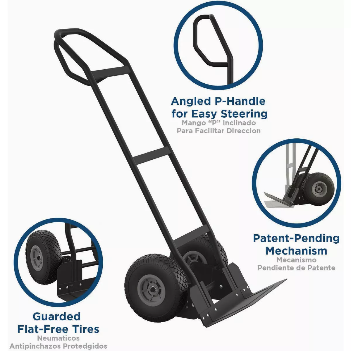 COSCO Load Assist 800 Lb. P-Handle Hand Truck - photo 3