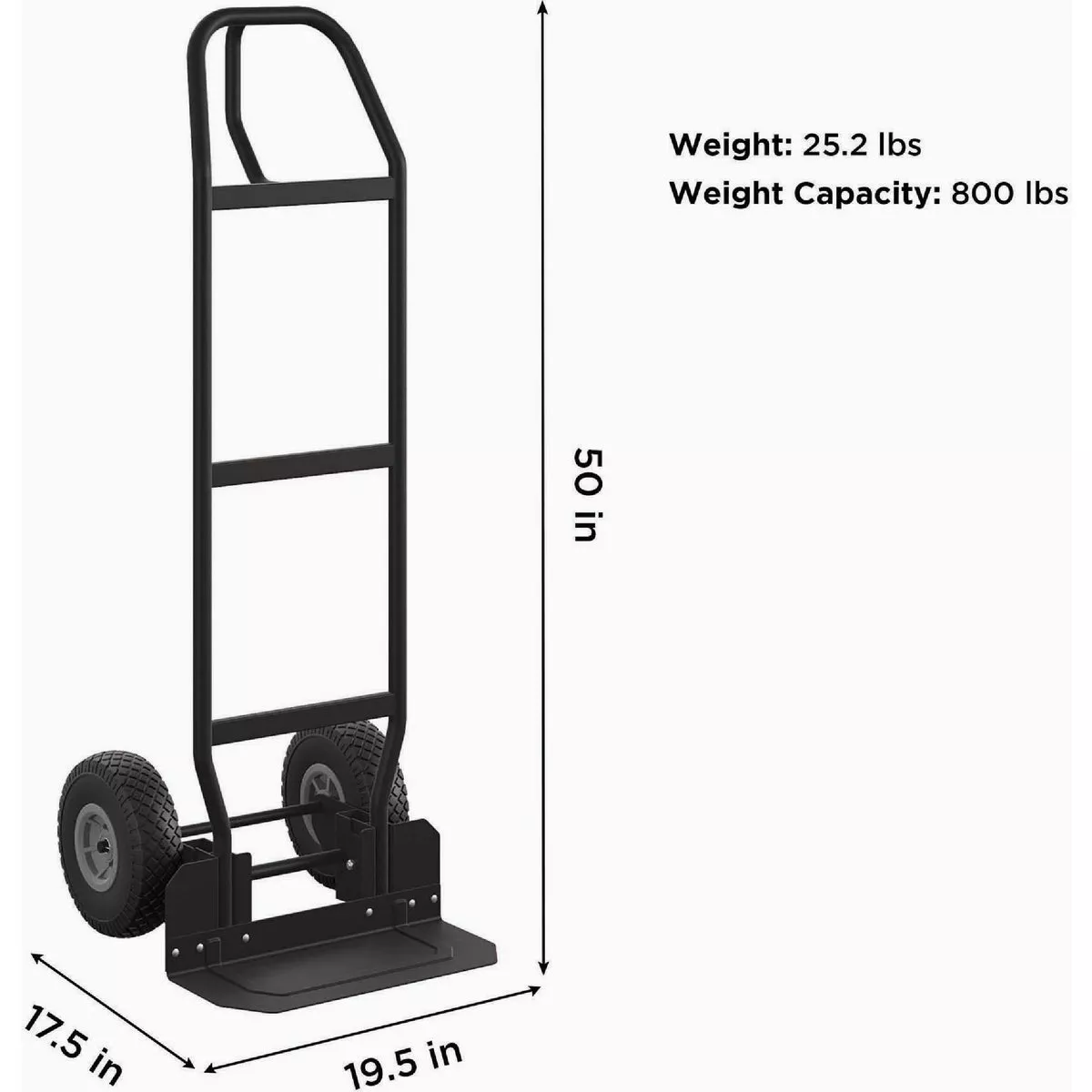COSCO Load Assist 800 Lb. P-Handle Hand Truck - photo 2