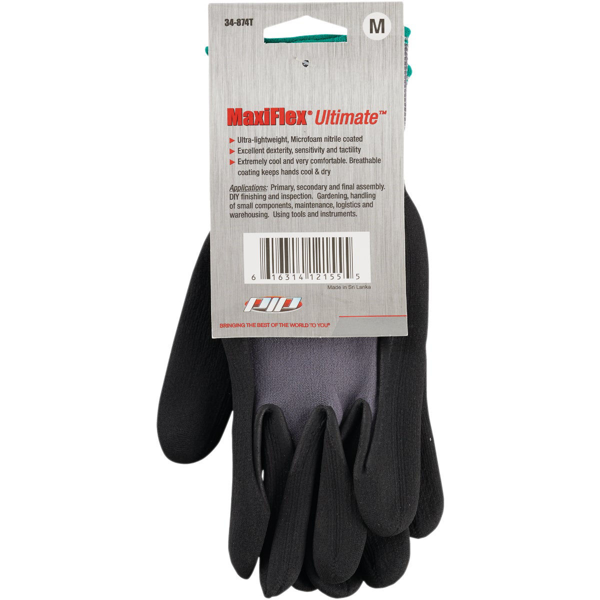 MaxiFlex Ultimate Men's Medium Seamless Knit Nylon/Lycra Glove Do it Best