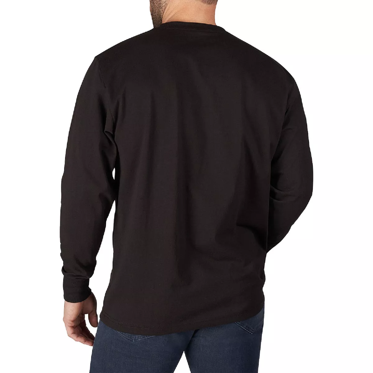 Milwaukee Small Black Long Sleeve Men's Heavy-Duty Pocket Shirt - photo 4