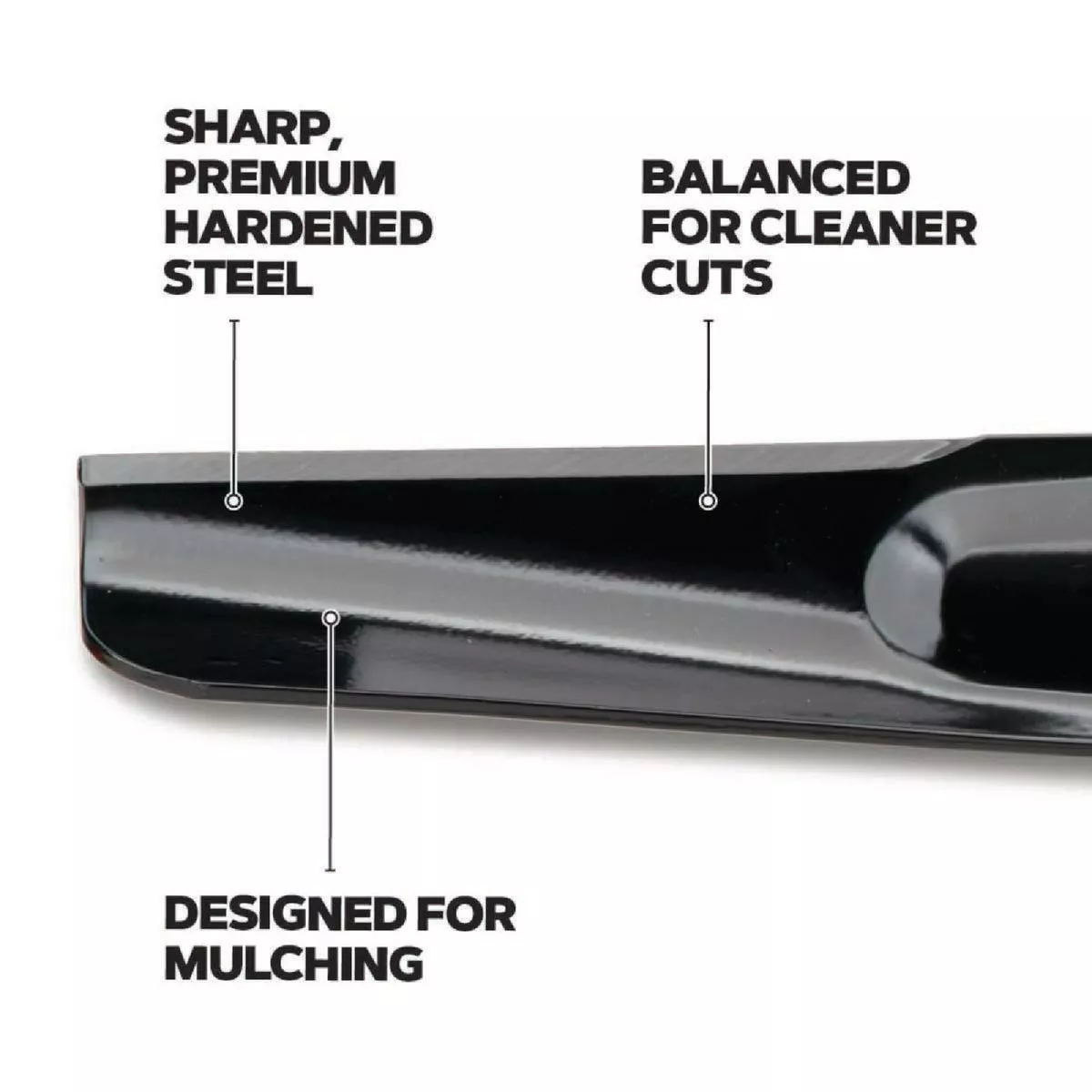 Oregon 22 In. Husqvarna Push Lawnmower Deck Blade - photo 2