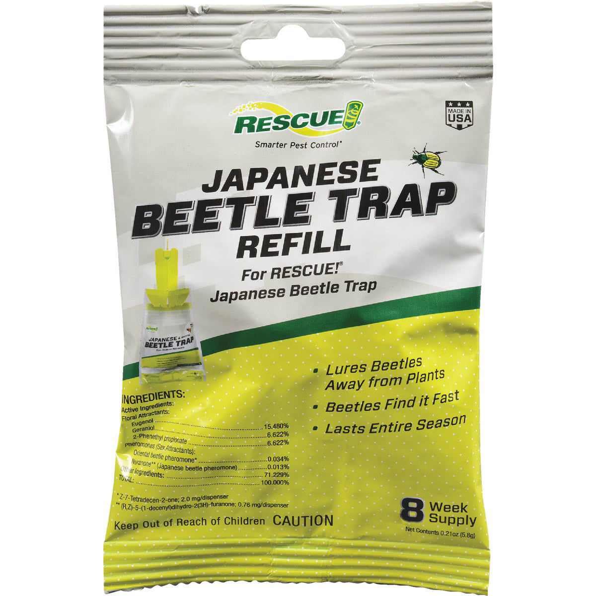 Rescue Plastic Japanese Beetle Trap Refill Do it Best
