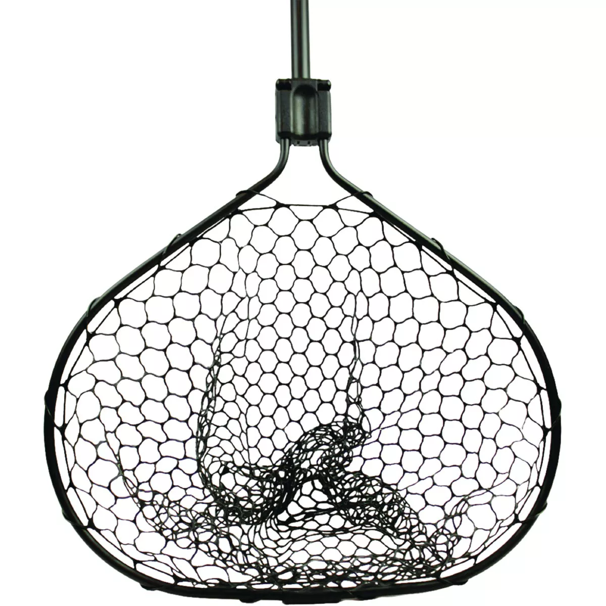 YakAttack Leverage Landing 20 In. x 21 In. Hoop with Foam Extension Fishing Net