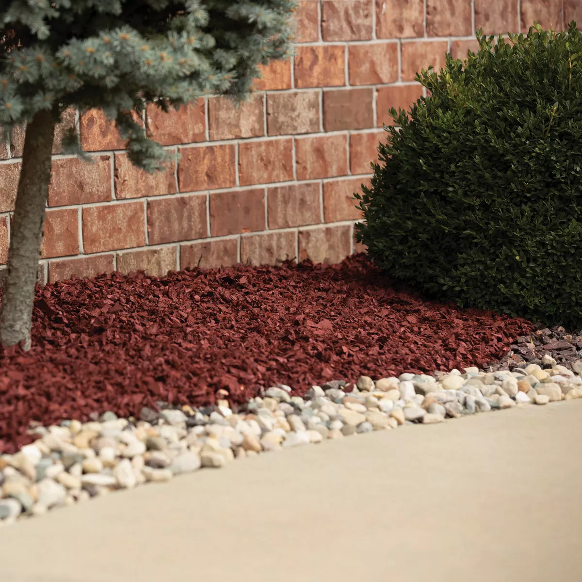 NuScape Red 0.8 Cu. Ft. Rubber Mulch Nuggets - photo 4