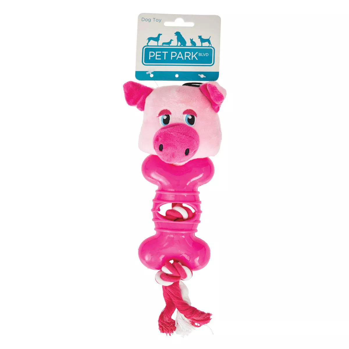 Boss Pet Pet Park Blvd Ropers Pig Dog Toy - photo 2