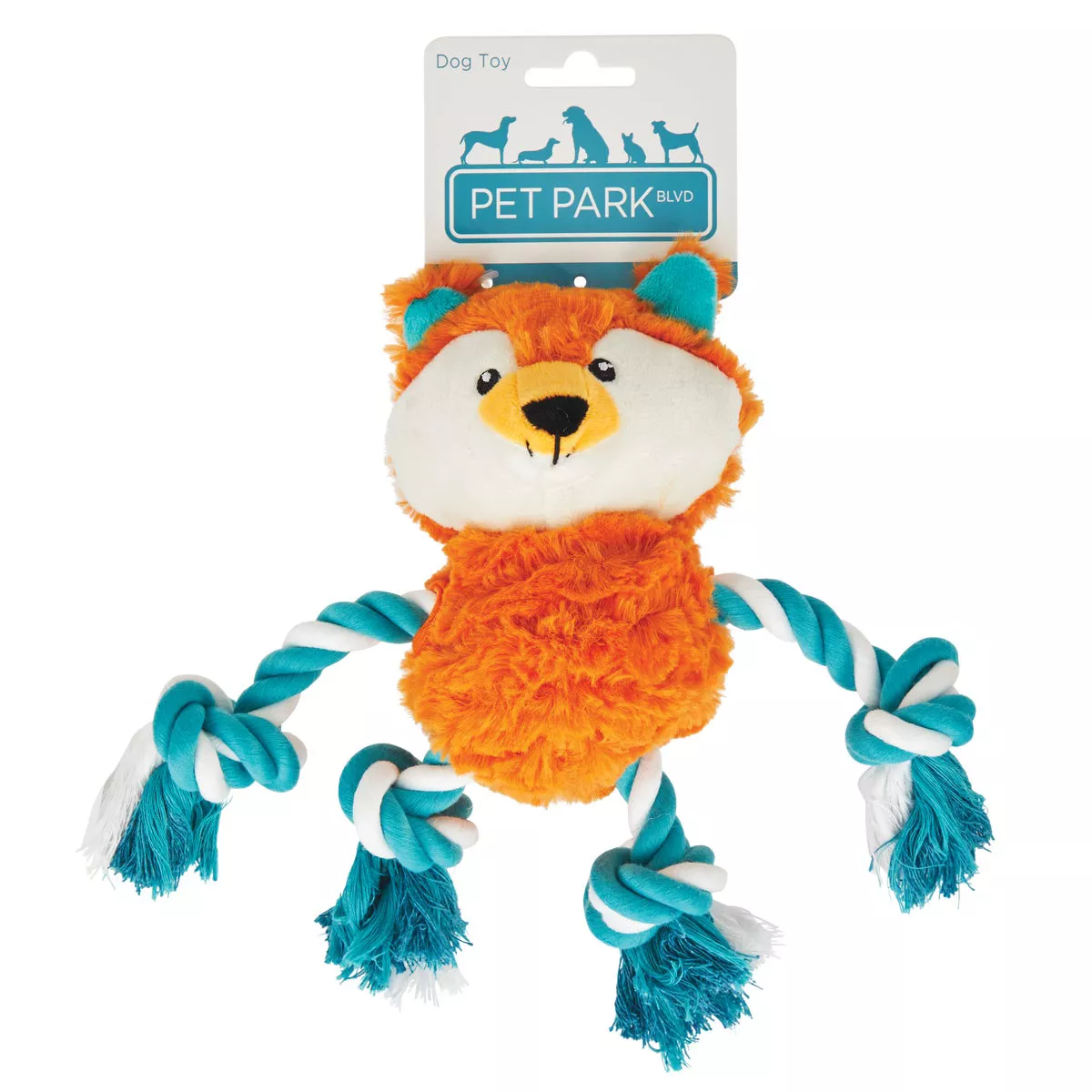 Boss Pet Pet Park Blvd Tuggers Fox Dog Toy - photo 2