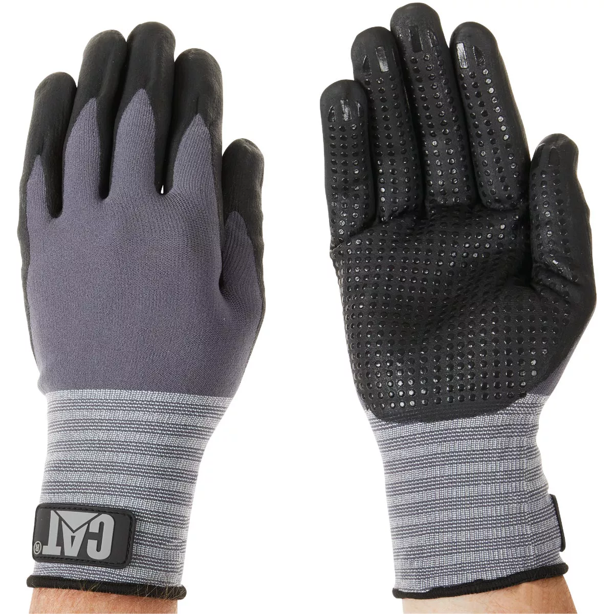 CAT Men's XL Dotted & Dipped Nitrile Coated Glove - photo 3