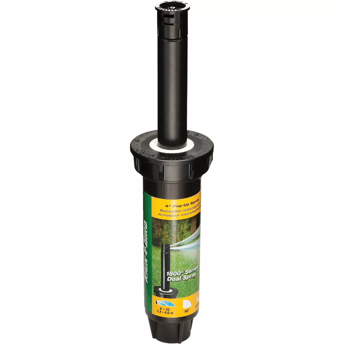 Rain Bird 4 In. Quarter Circle Dual Spray Pop-Up Head