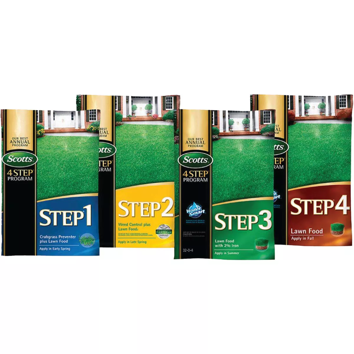 Scotts 4 Step Program Step 1 40.28 Lb. 15,000 Sq. Ft. Crabgrass Preventer Plus Lawn Food - photo 4