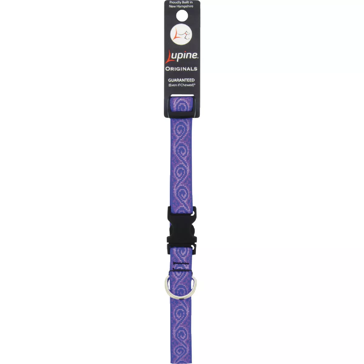 Lupine 3/4 In. Woven Pattern Jelly Roll 13 In. to 22 In. Adjustable Collar