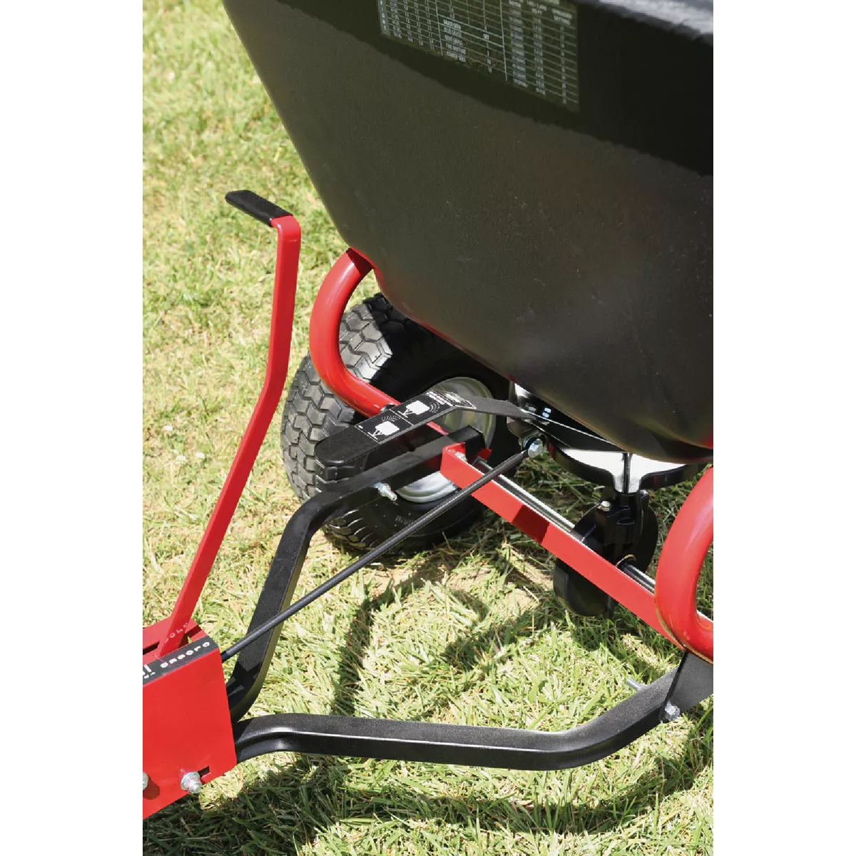 Precision ATV 200 Lb. Capacity Tow Behind Broadcast Spreader with Cover - photo 4