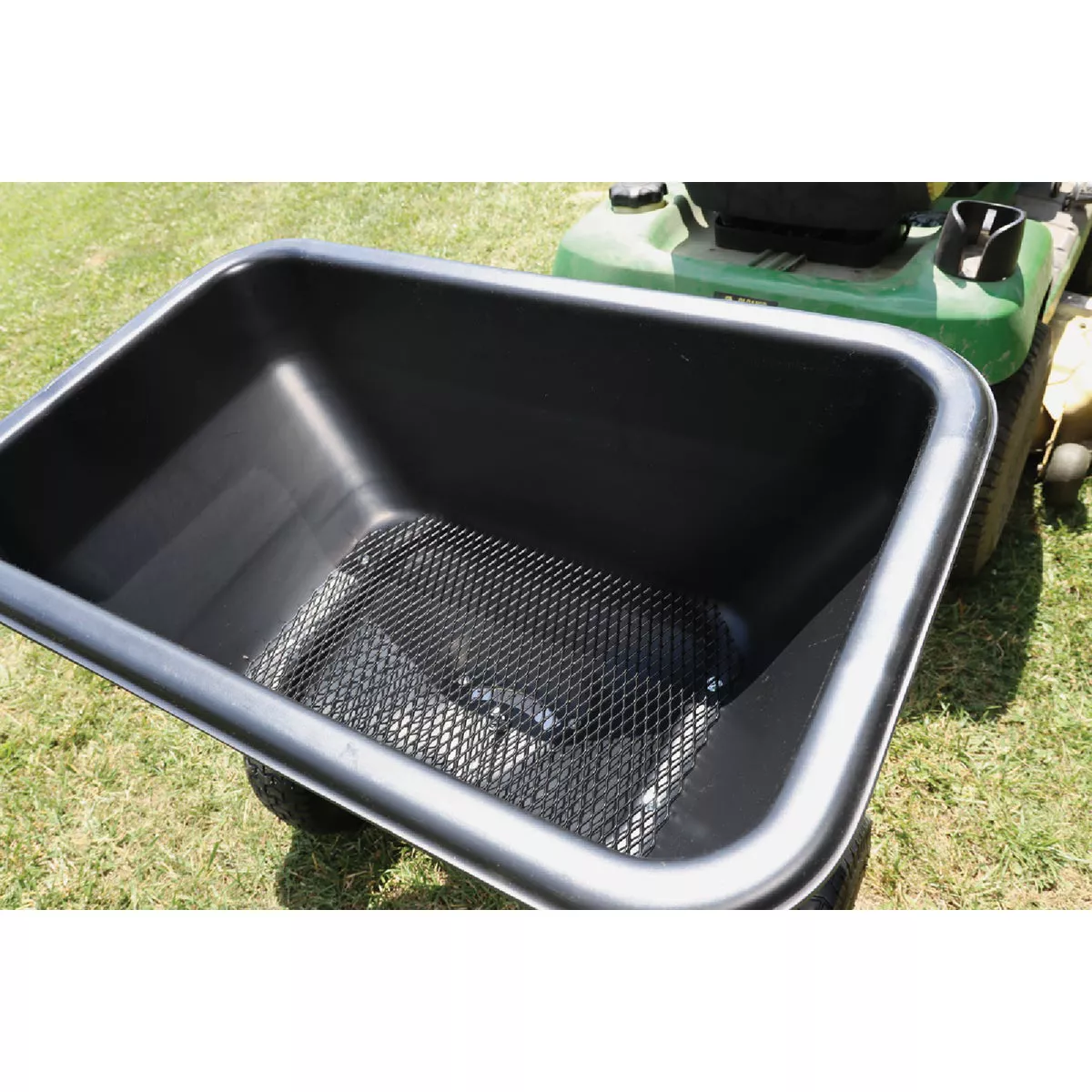 Precision ATV 200 Lb. Capacity Tow Behind Broadcast Spreader with Cover - photo 6