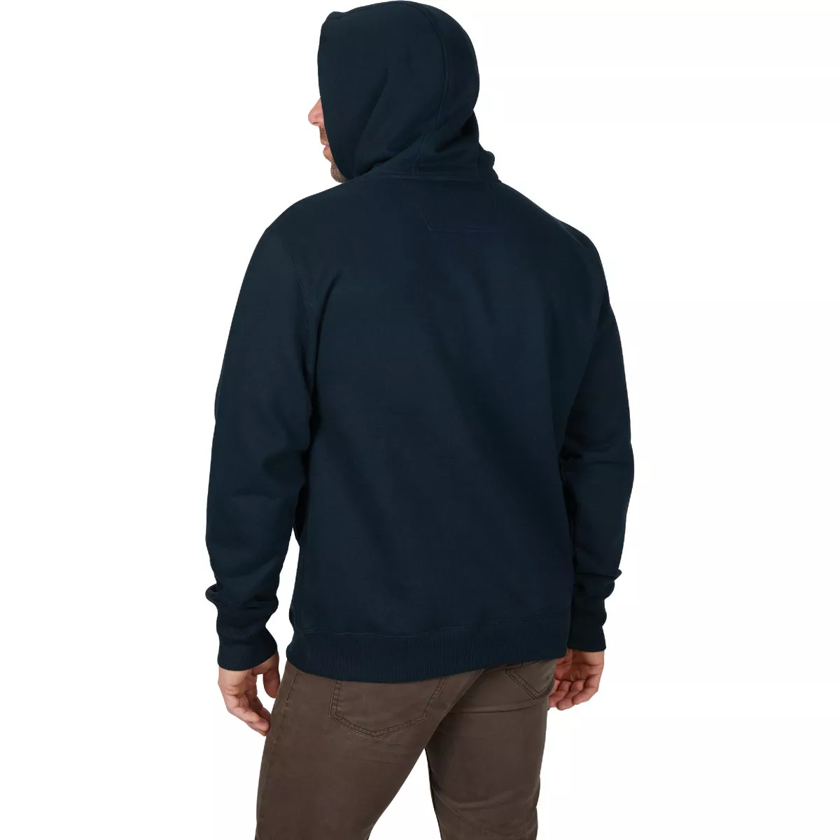 Milwaukee Large Navy Blue Heavy-Duty Pullover Hooded Sweatshirt - photo 3