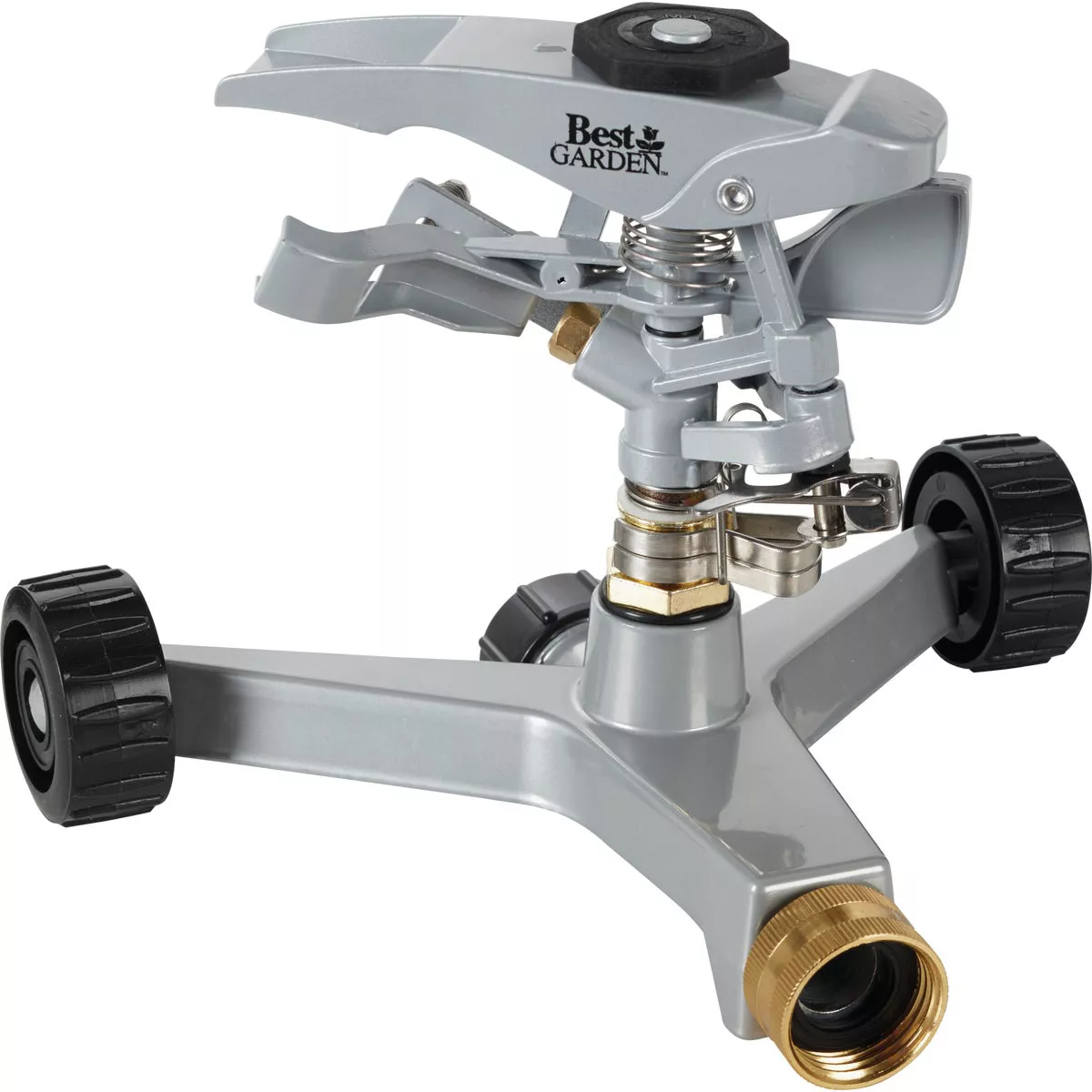 Best Garden Metal 5800 Sq. Ft. Wheeled Impulse Sprinkler - photo 3