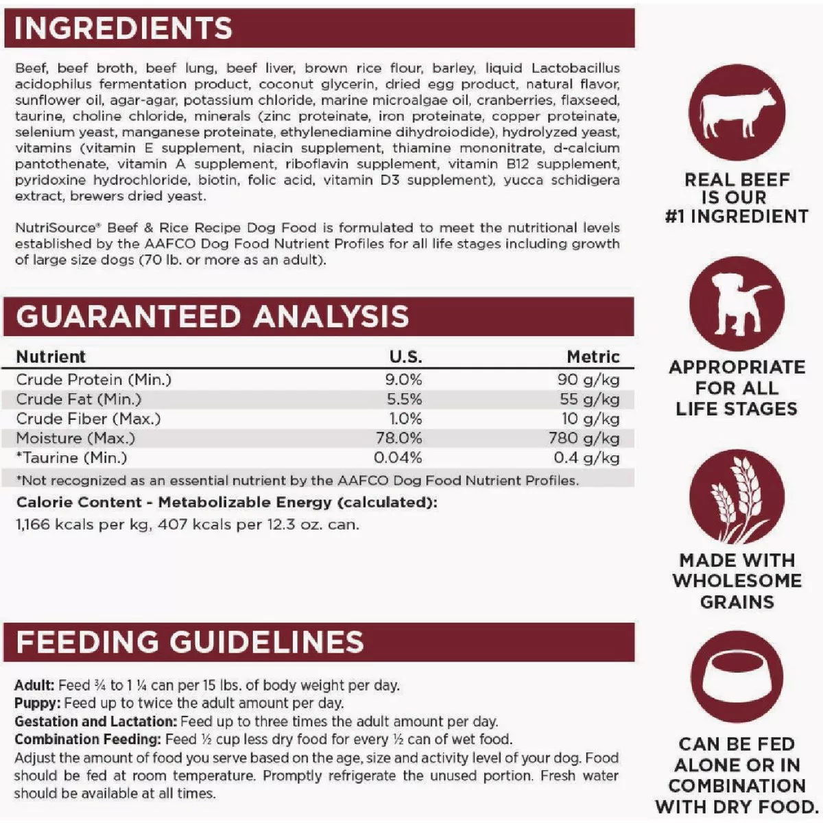NutriSource 12.3 Oz. Turkey & Rice Recipe Wet Dog Food - photo 5