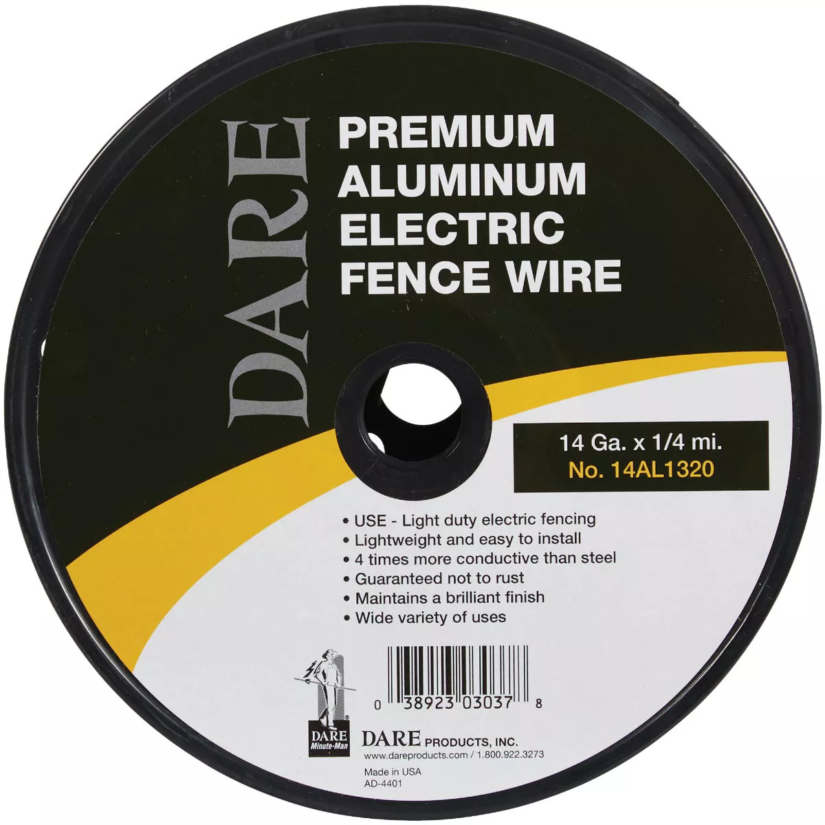 Dare 1/4-Mile x 14 Ga. Aluminum Electric Fence Wire - photo 2