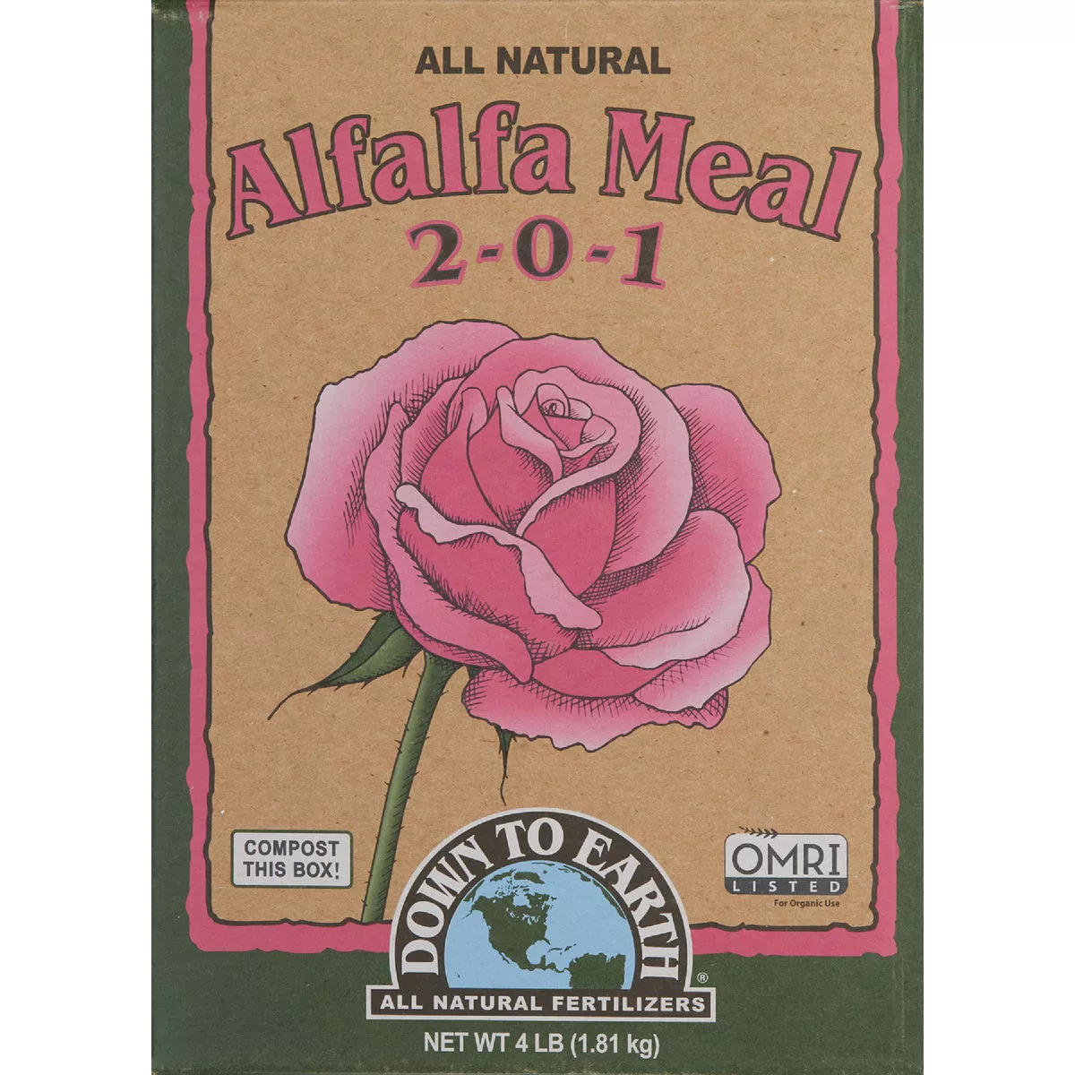 Down To Earth 4 Lb. 2-0-1 Alfalfa Meal - photo 2
