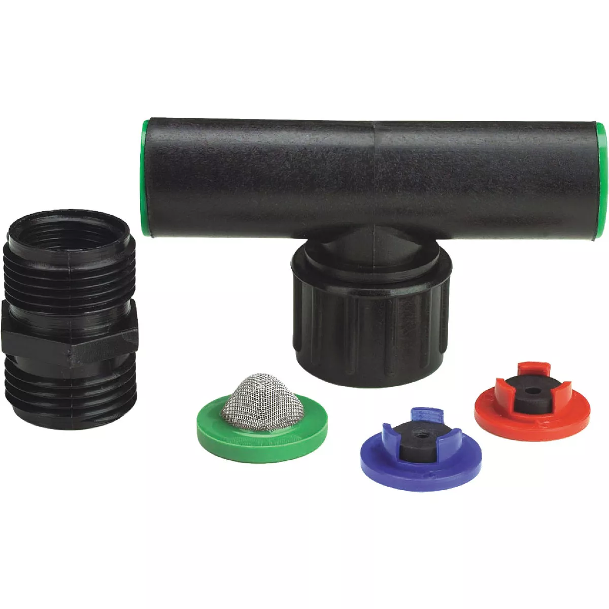 Raindrip 1/2 In. Female Hose Thread x 1/2 In. Compression Swivel Tee - photo 2