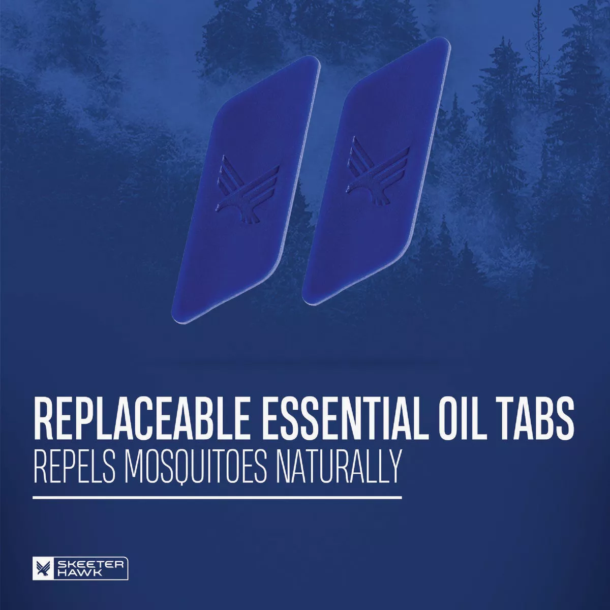Skeeter Hawk 30-Day Mosquito Tab Repellent Replacement (2-Pack) - photo 3