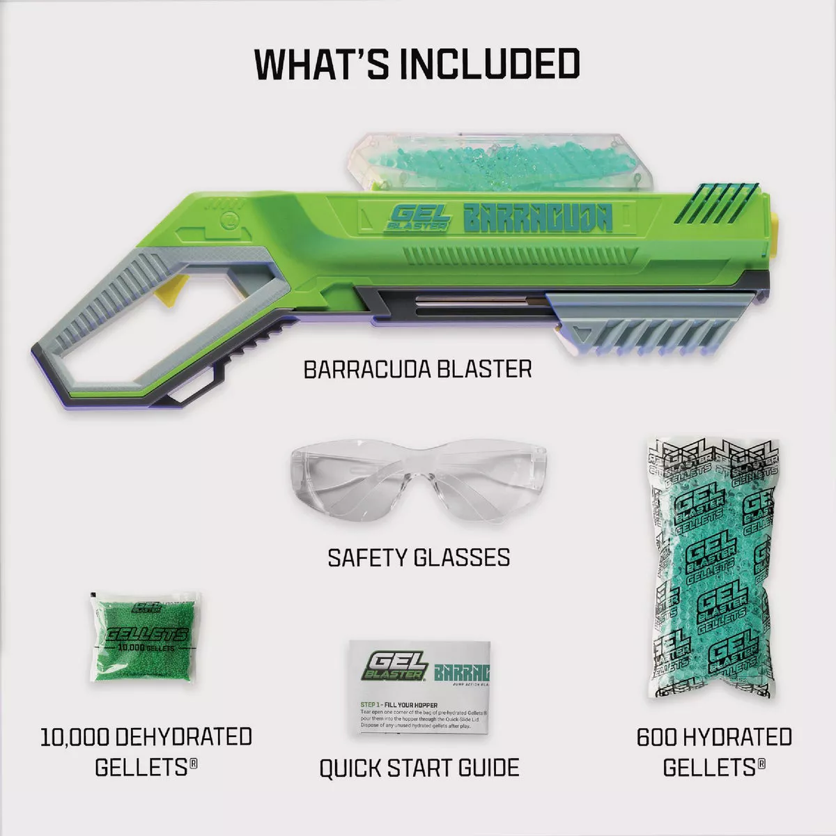 Gel Blaster Barracuda Pump Action Blaster - photo 3