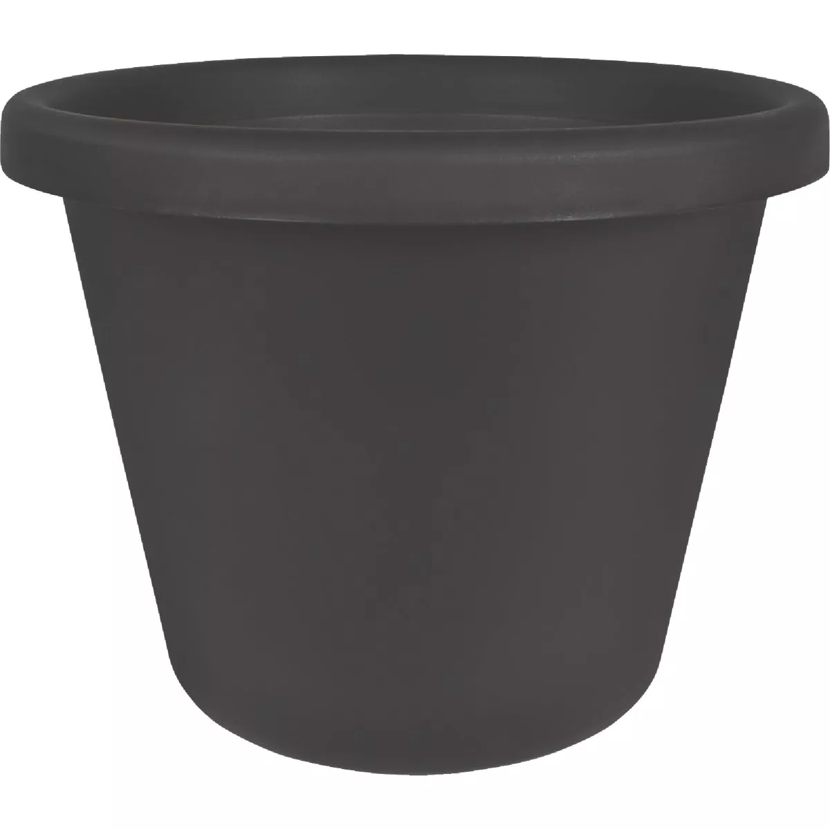 HC Companies 12 In. Black Classic Planter