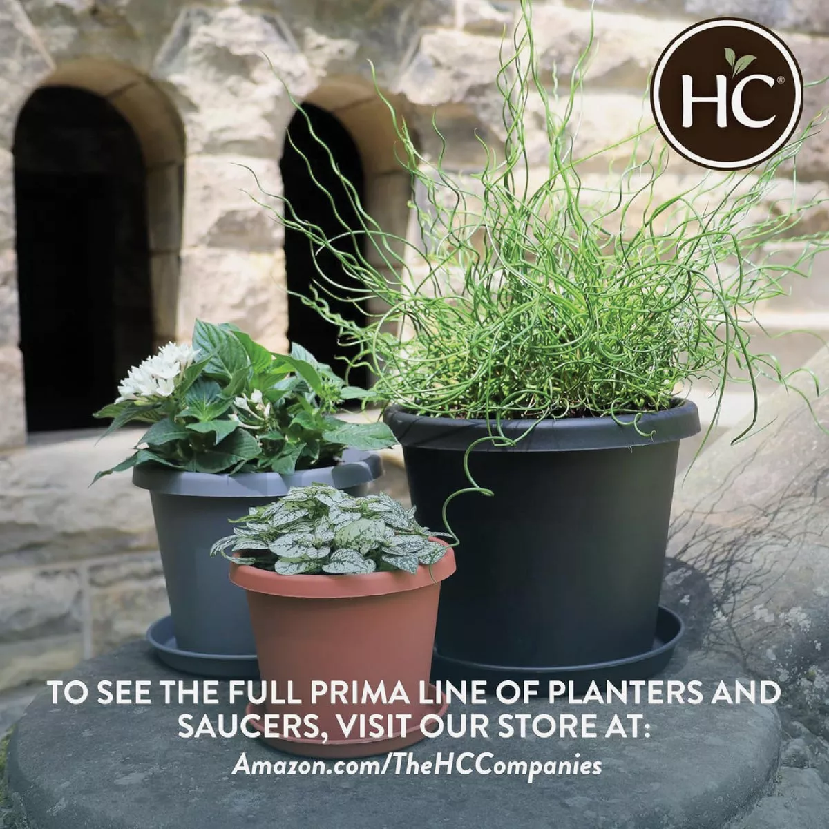HC Companies 12 In. Black Classic Planter - photo 5