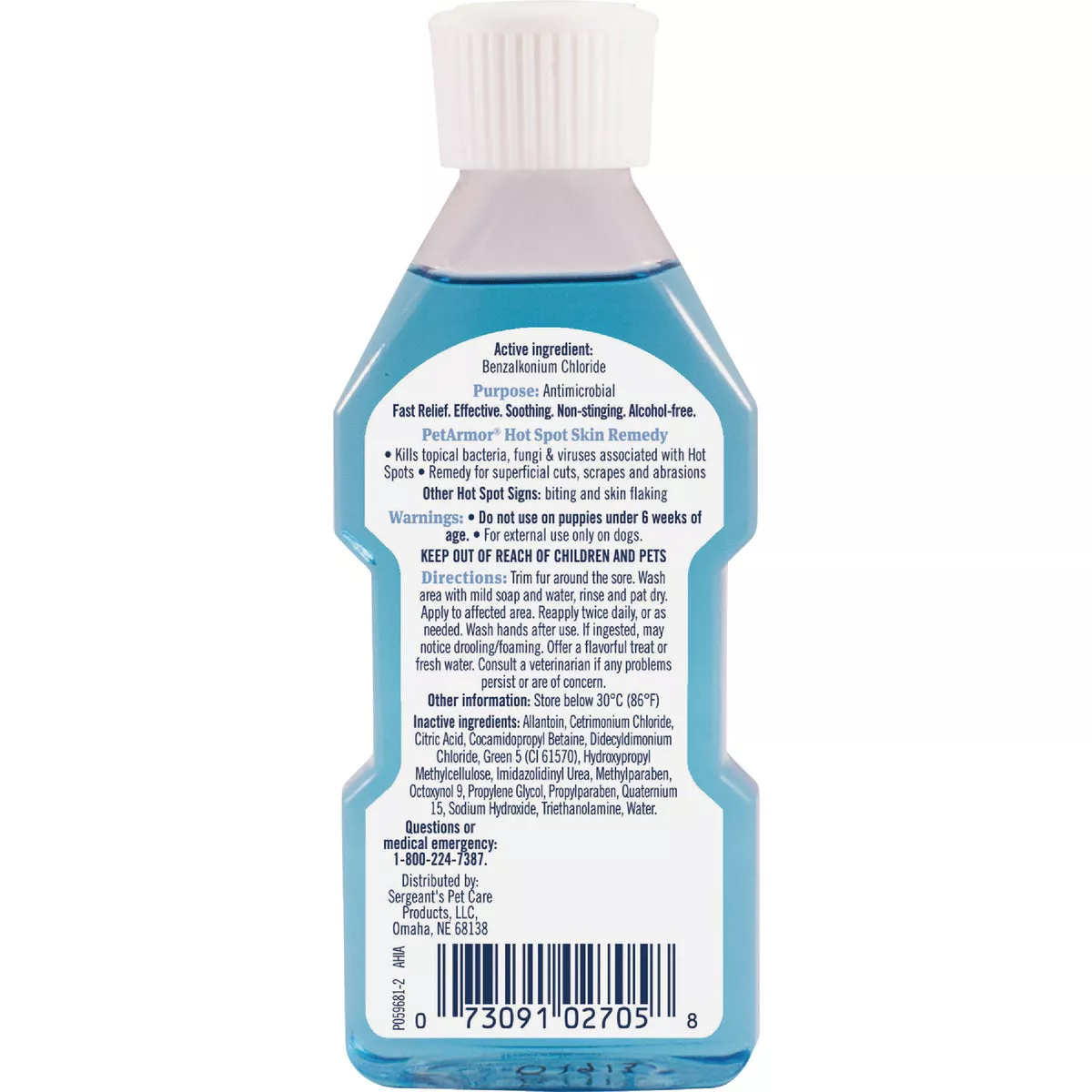 PetArmor Hot Spot 4 Oz. Skin Remedy for Dogs - photo 2