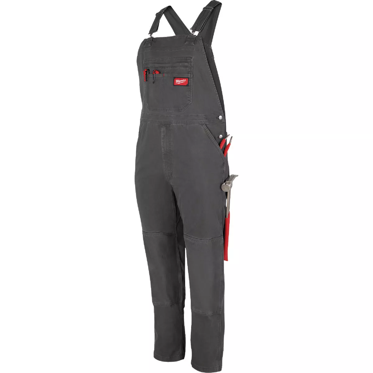 Milwaukee FREEFLEX Men's 34x30 Gray Unlined Bib Overalls - photo 3
