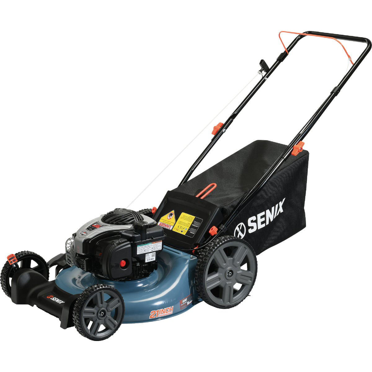 Senix 21 In. 140cc 4-Cycle 3-In-1 Push Gas Lawn Mower | Do