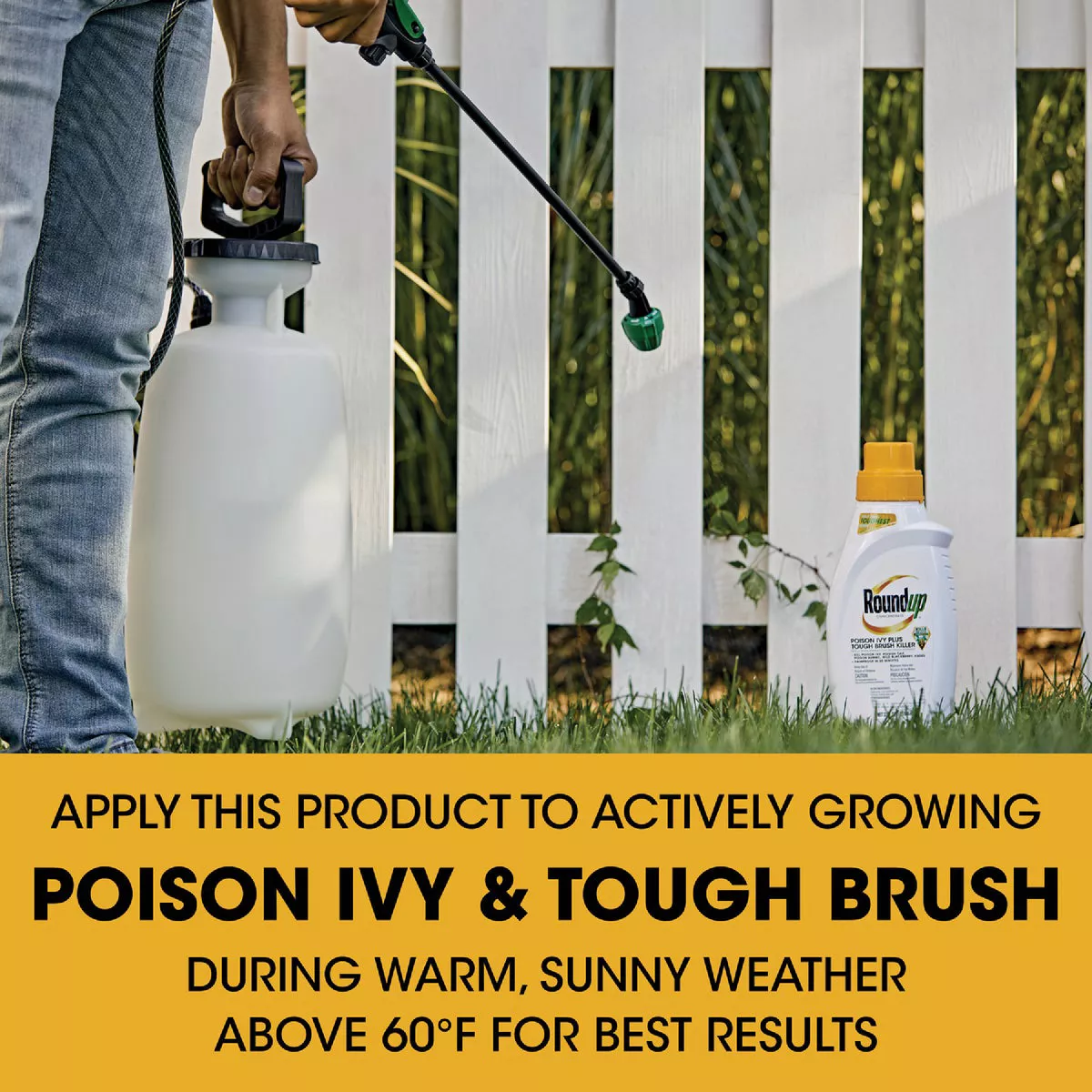 Roundup 1 Qt. Concentrate Poison Ivy Plus Tough Brush Killer - photo 6
