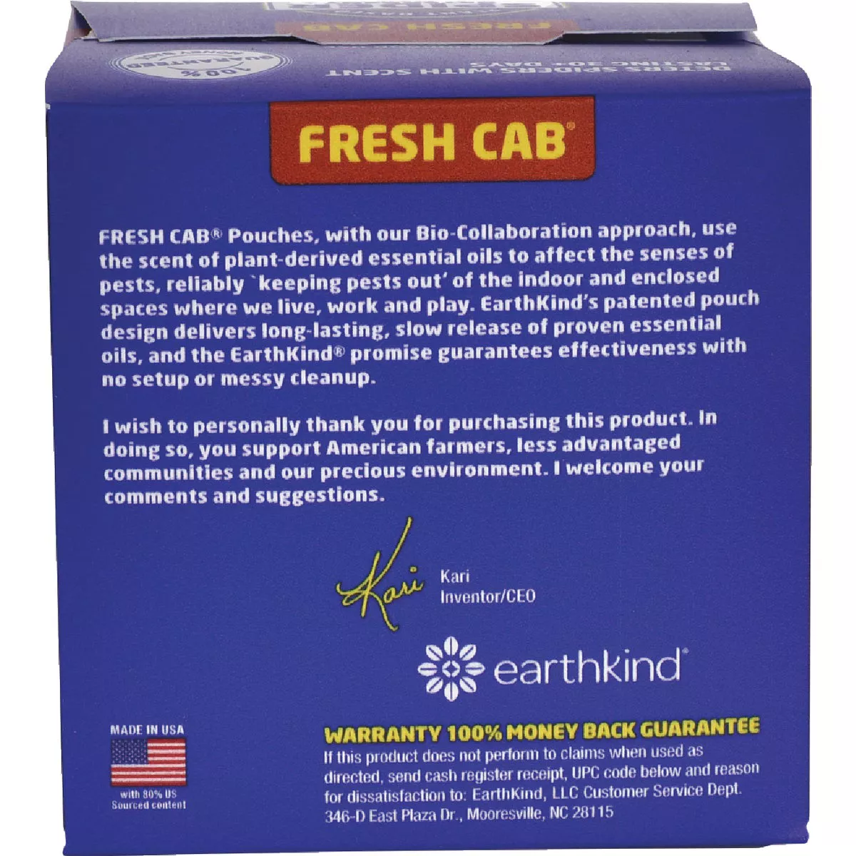 Fresh Cab Spider Deterrent (4-Pack) - photo 4