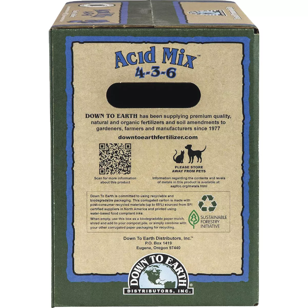 Down To Earth 15 Lb. 4-3-6 Acid Mix - photo 3