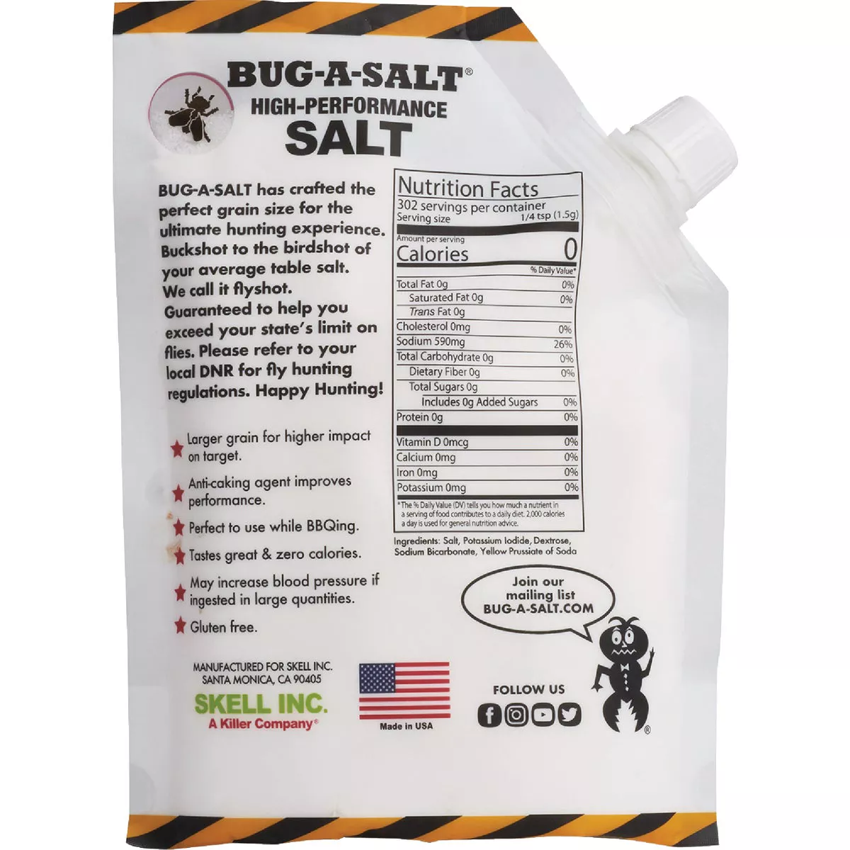 Bug-A-Salt 18 Oz. High Performance Salt - photo 2