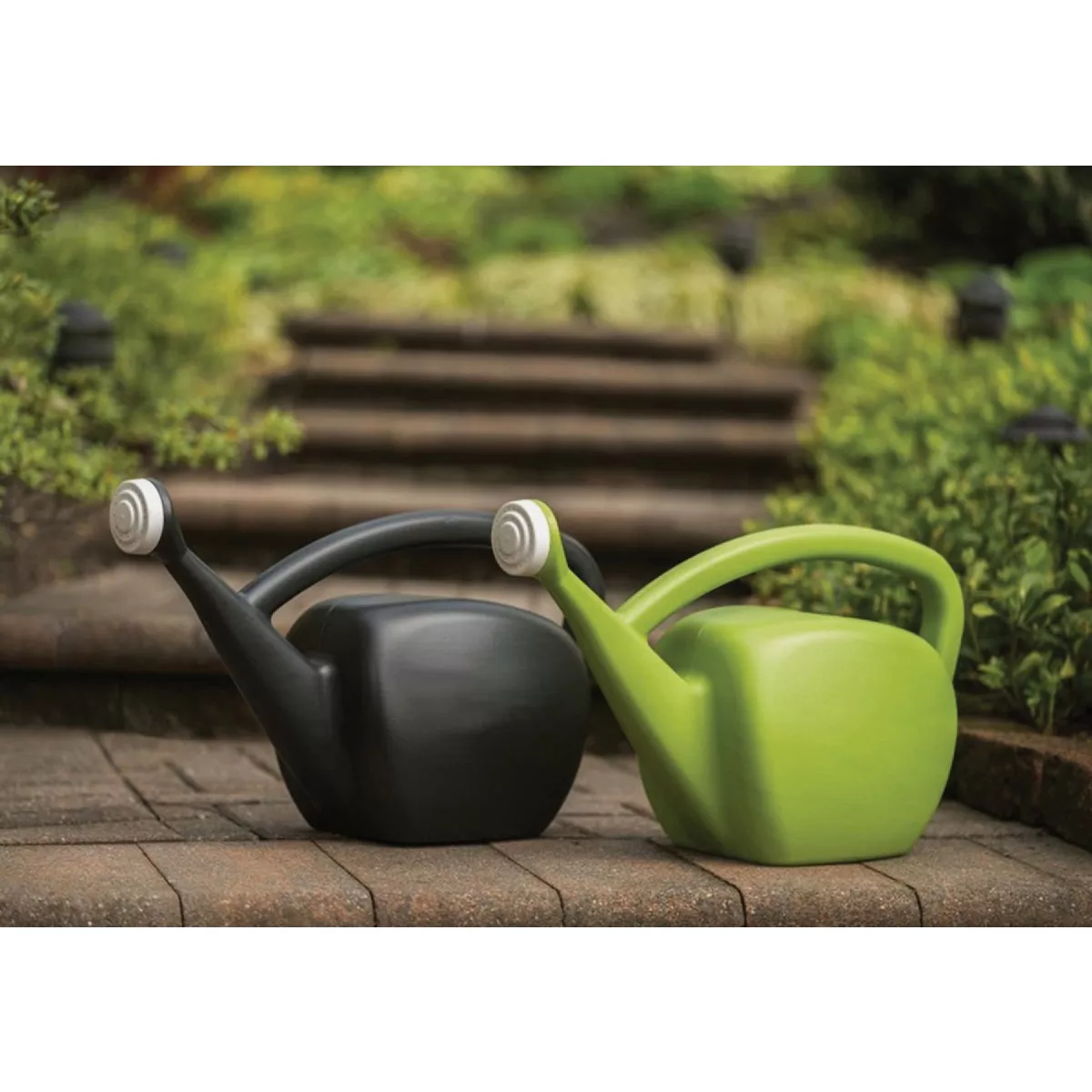 Novelty Root & Vessel 2 Gal. Lime Green Mid-Mod Watering Can - photo 2