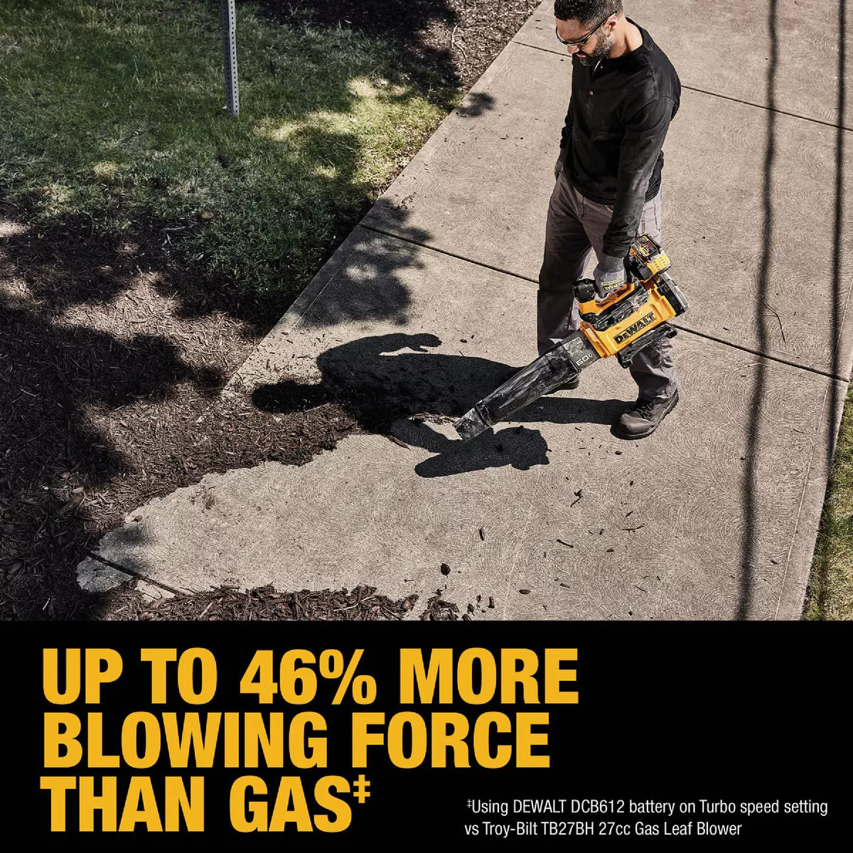 DEWALT 60V MAX Brushless High Power Cordless Blower Kit with FLEXVOLT 12.0 Ah Battery & Fast Charger - photo 8