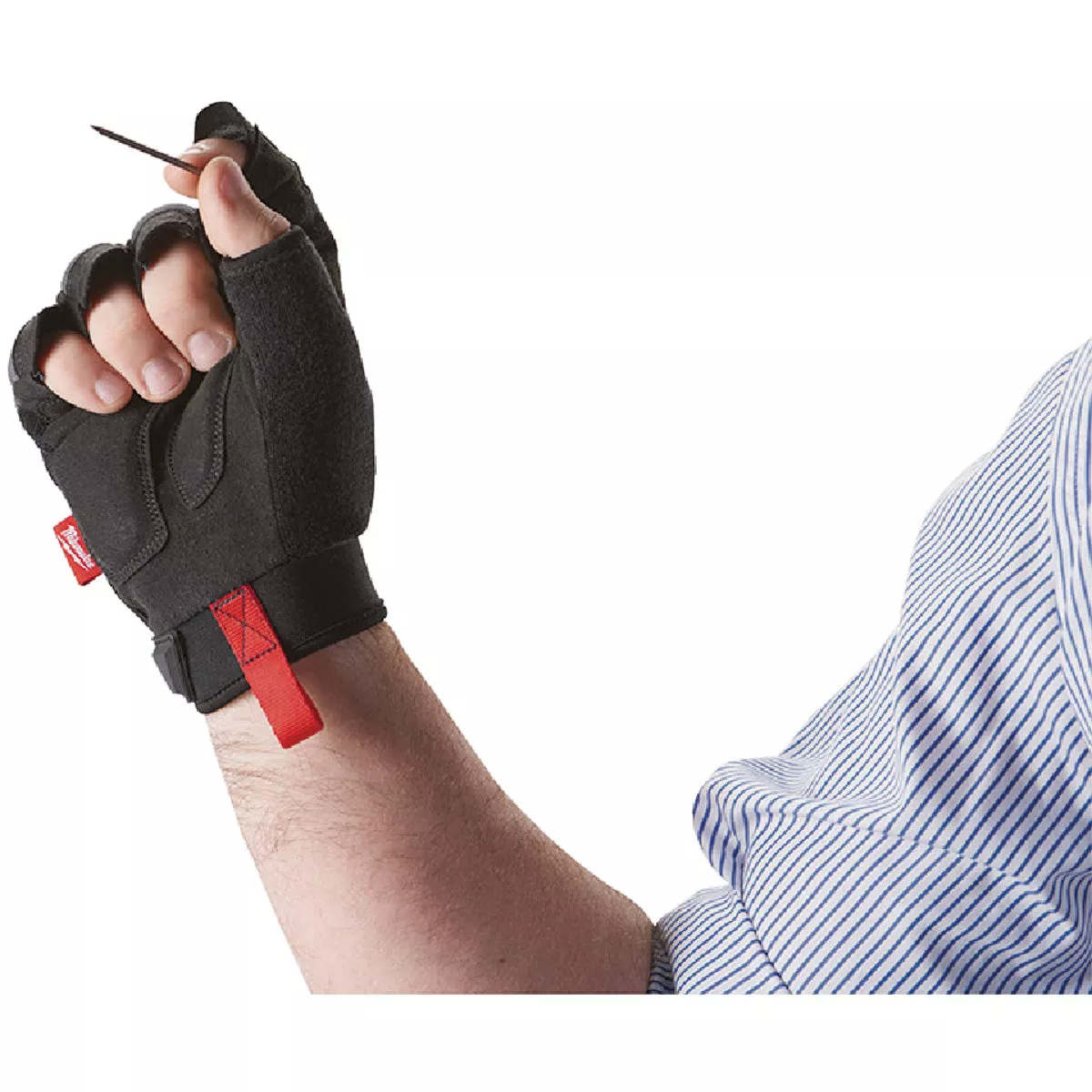 Milwaukee Performance Unisex Medium Synthetic Fingerless Work Glove - photo 5