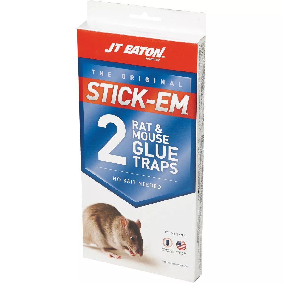 JT Eaton Stick-Em Glue Mouse & Rat Trap (2-Pack) - photo 3