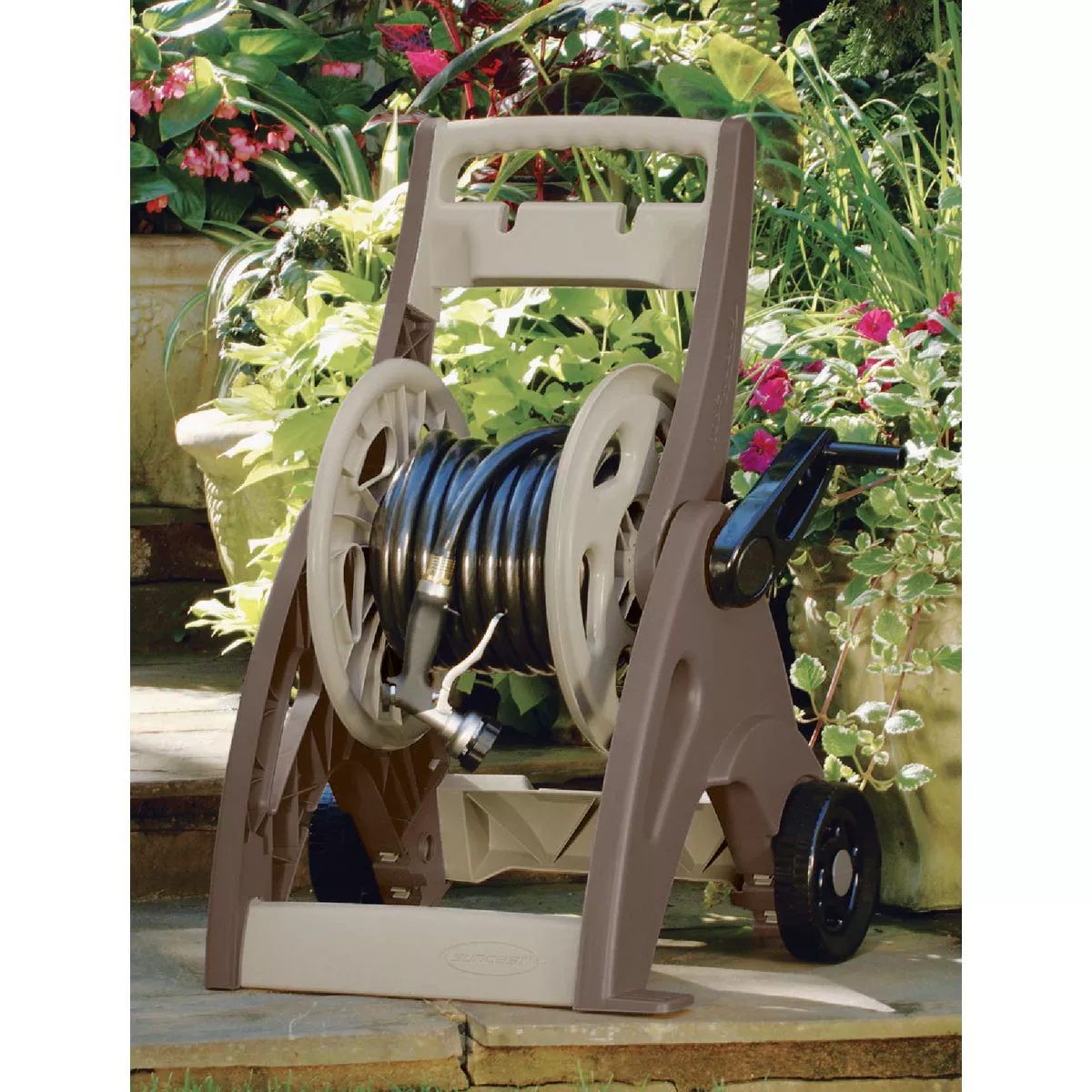 Suncast 175 Ft. x 5/8 In. Bronze Hosemobile Resin Hose Reel - photo 3