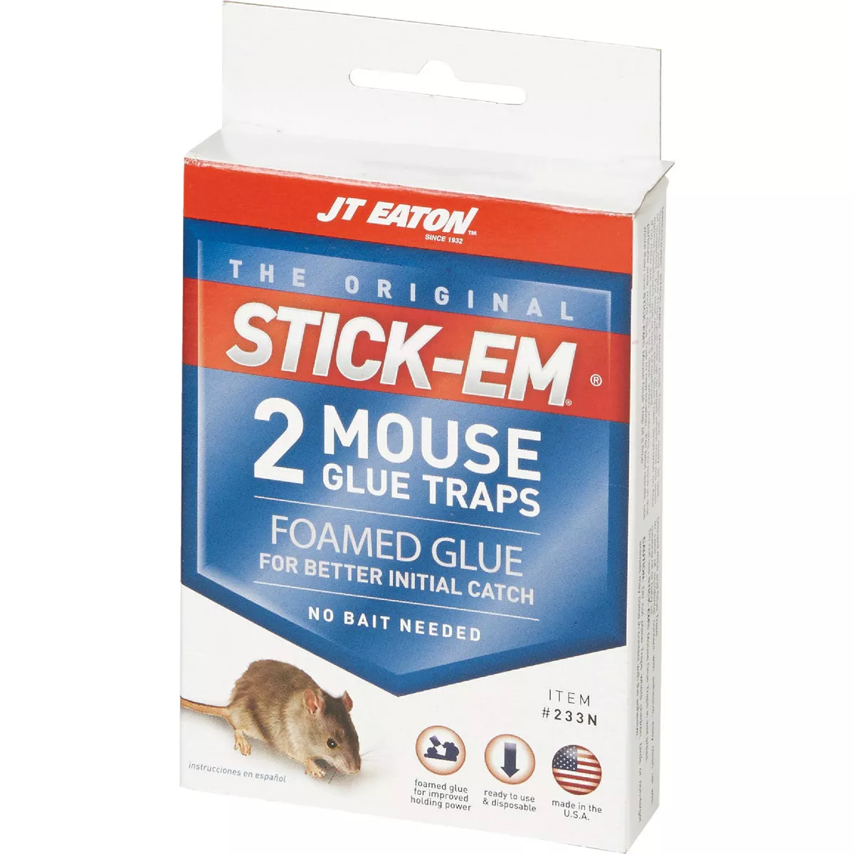 JT Eaton Stick-Em Glue Mouse Trap (2-Pack) - photo 3