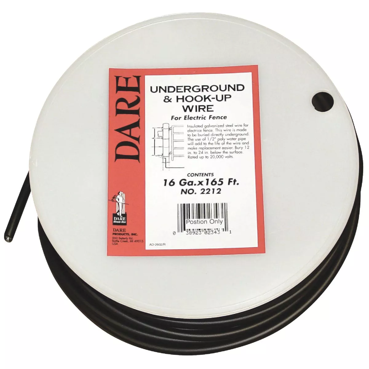 Dare 14 Ga. x 165 Ft. Underground & Hook-Up Wire - photo 2