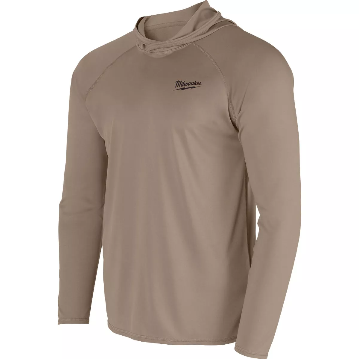 Milwaukee Workskin Small Sandstone Hooded Men's Sun Shirt - photo 2