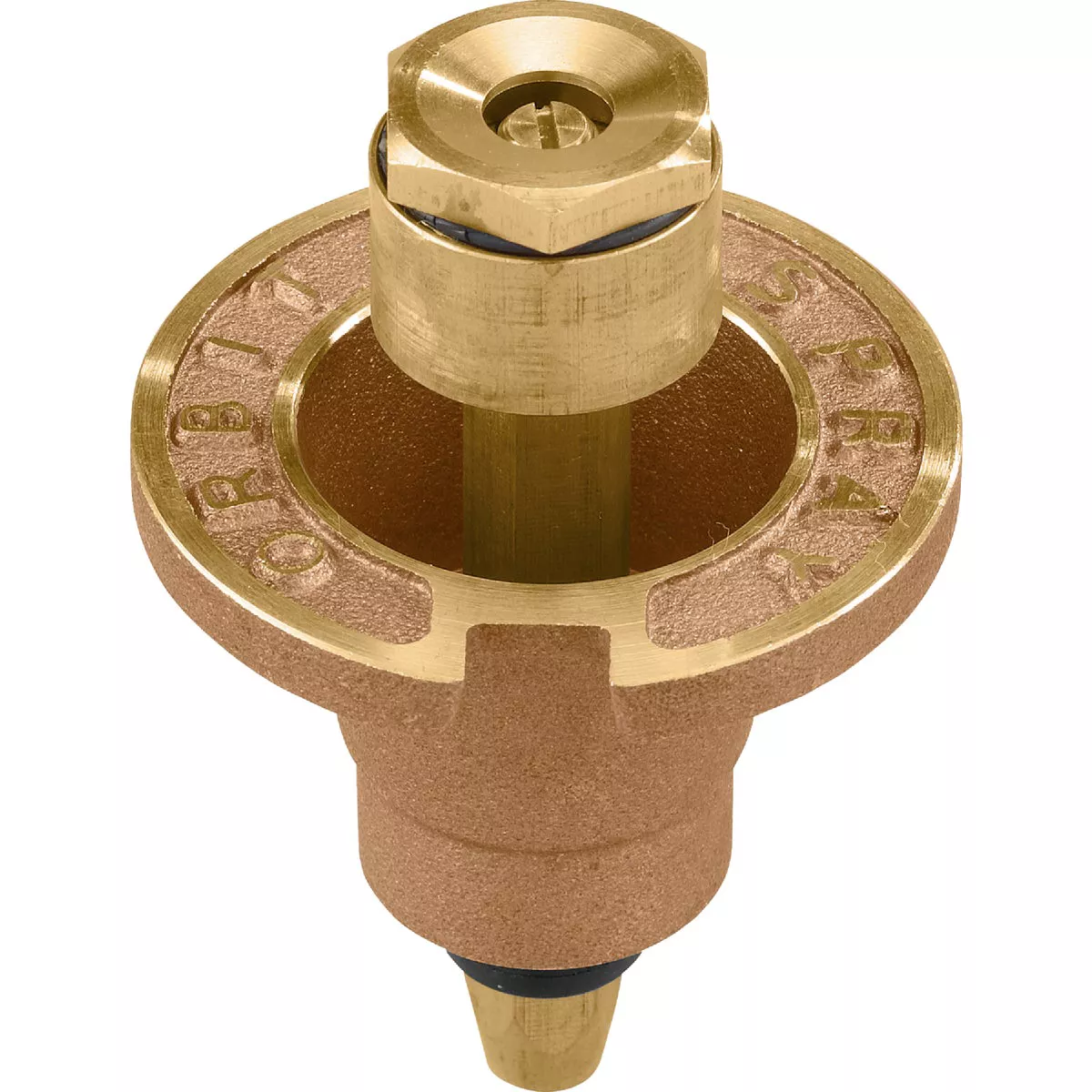 Orbit 1.75 In. Full Circle Brass Sprinkler Pop-Up Head