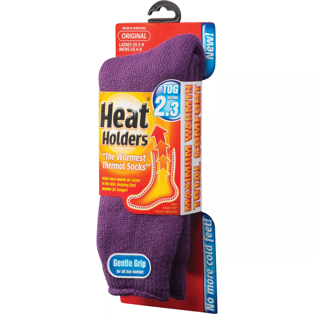 Heat Holders Women's 5 to 9 Purple Thermal Sock - photo 2