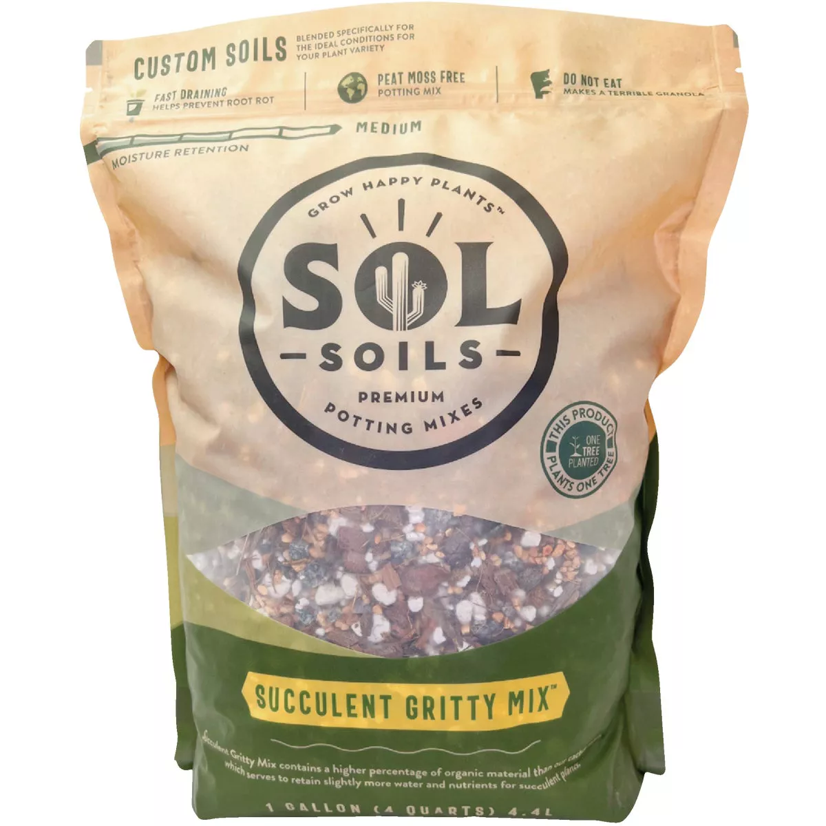 Sol Soils 4 Qt. Succulent Gritty Mix